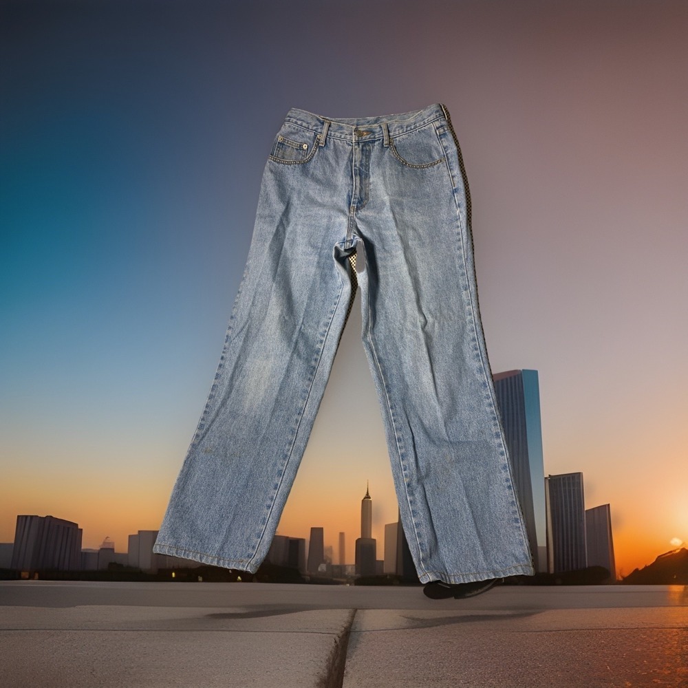 Vintage Streets Ahead Jeans Womens Size‎ 12 Studded Pockets